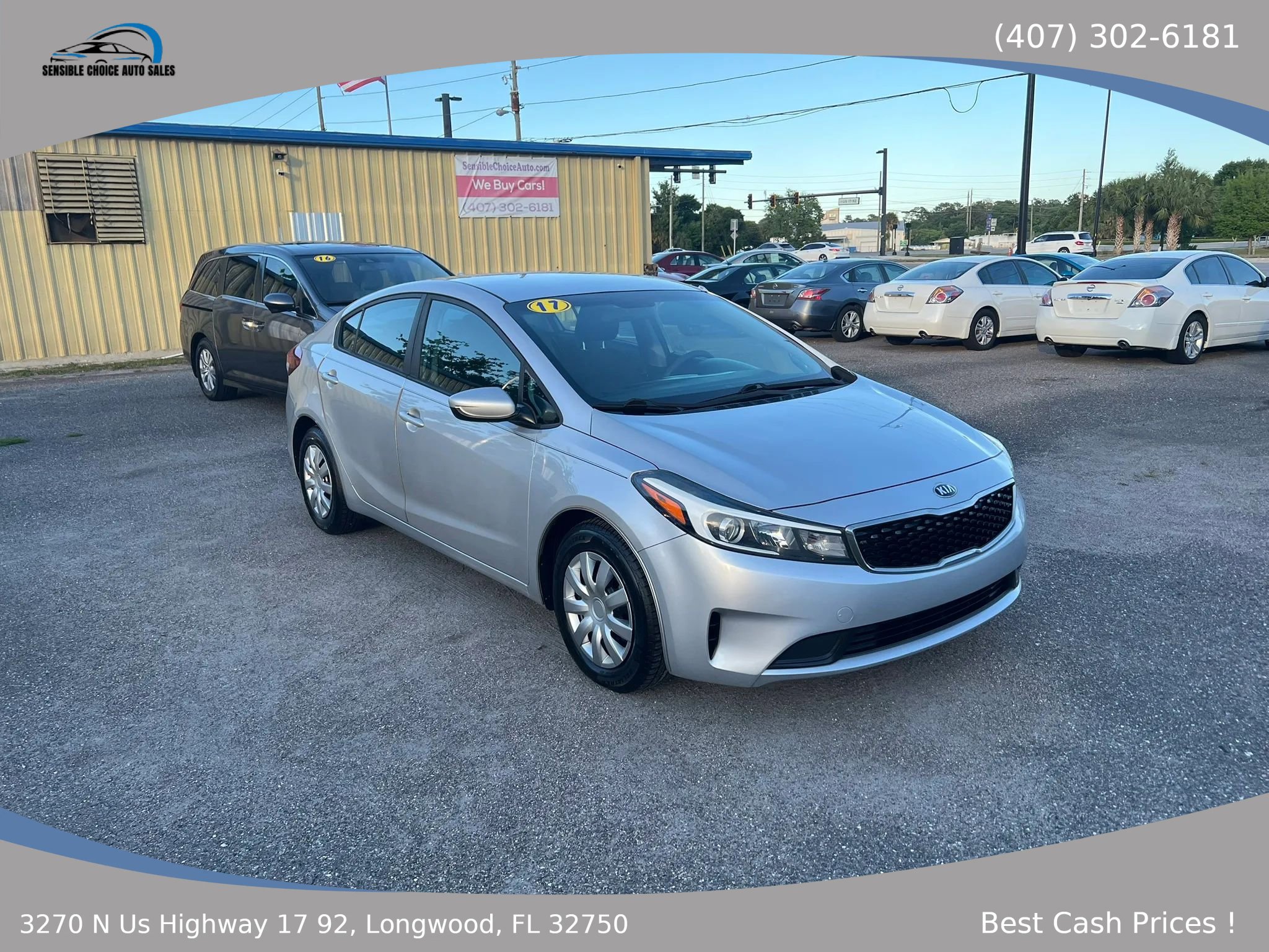 Used 2017 Kia Forte LX FWD image 1