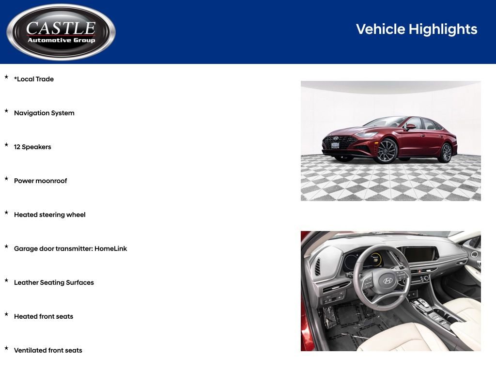 Used 2023 Hyundai Sonata Limited w/ Cargo Package image 4