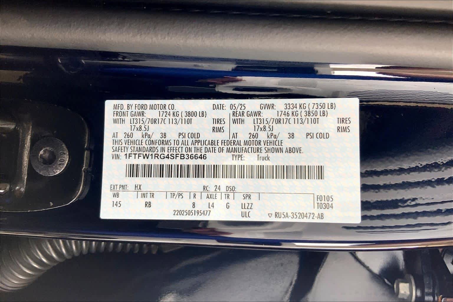 Used 2025 Ford F150 Raptor AWD/4WD image 32