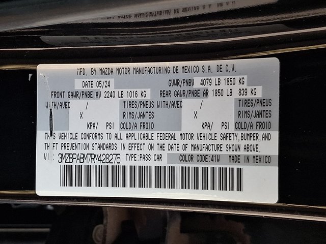 Used 2024 MAZDA MAZDA3 s FWD image 27