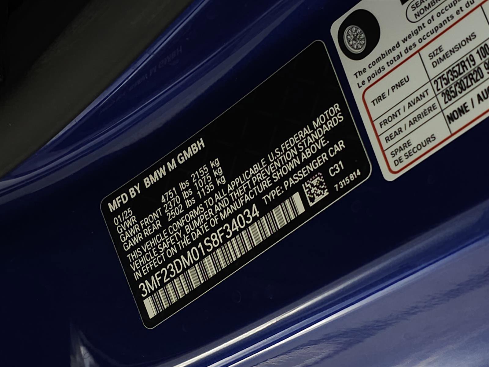 Used 2025 BMW M2 w/ Lighting Package RWD image 41