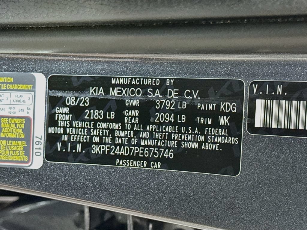 Used 2023 Kia Forte LXS FWD image 34