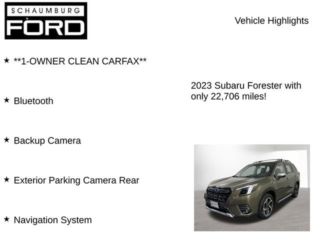 Used 2023 Subaru Forester Touring AWD/4WD image 8