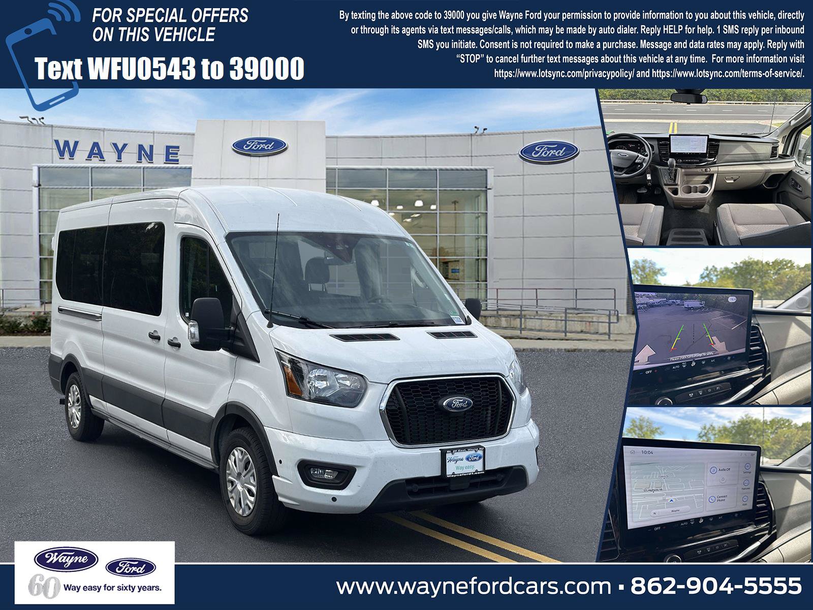 Certified 2025 Ford Transit 350 XLT RWD image 1