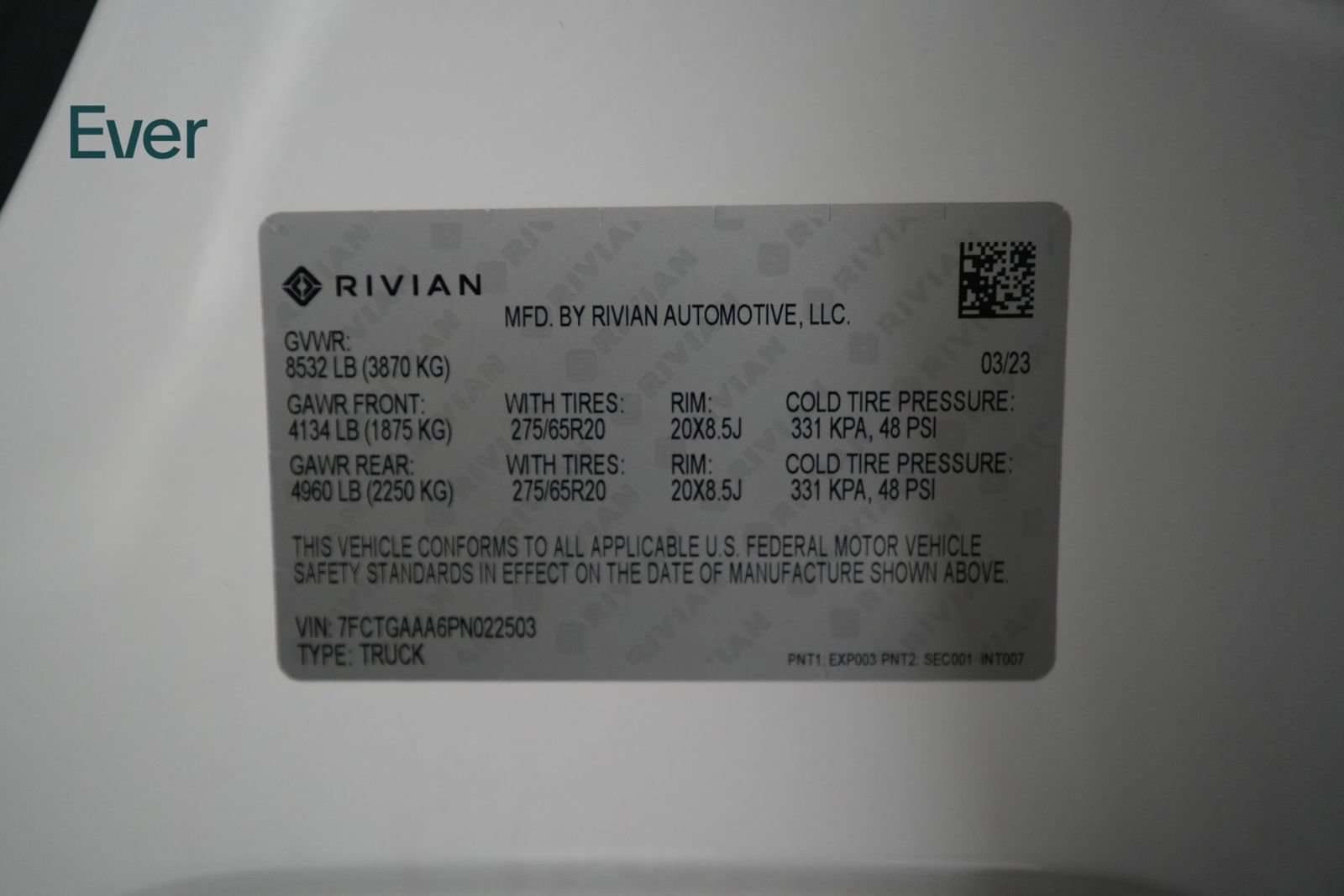 Used 2023 Rivian R1T Adventure Quad AWD/4WD image 30