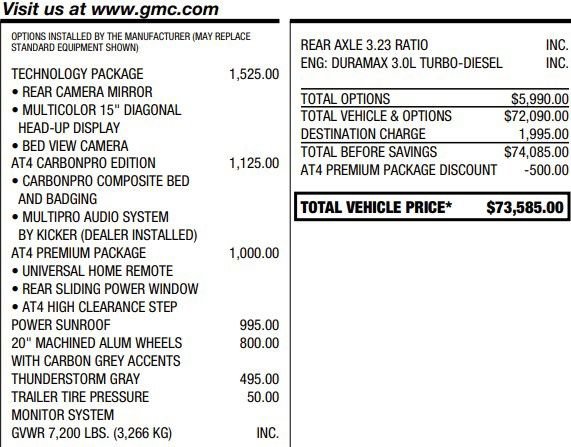 Used 2024 GMC Sierra 1500 AT4 w/ Technology Package AWD/4WD image 2