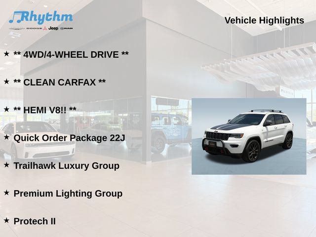 Used 2021 Jeep Grand Cherokee Trailhawk w/ Trailhawk Luxury Group AWD/4WD image 5