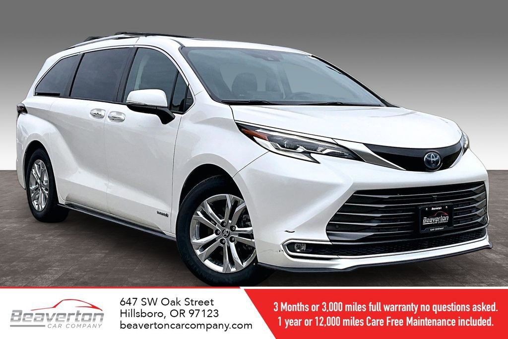 Used 2021 Toyota Sienna Platinum