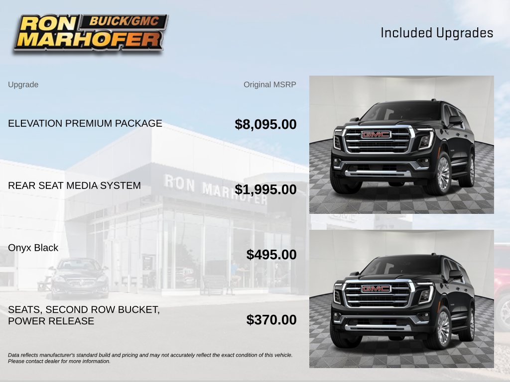 New 2027 GMC Yukon XL Elevation w/ Elevation Premium Package AWD/4WD image 7
