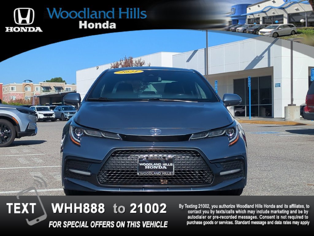 Used 2021 Toyota Corolla XSE w/ Carpet Mat Package (TMS) FWD image 2