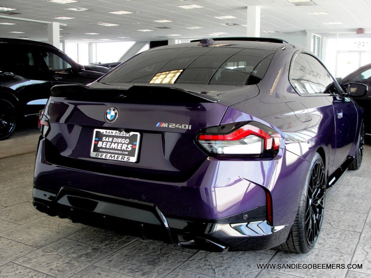 Used 2023 BMW M240i M240i M PERF+BLUE M BRAKES+DRI w/ Premium Package image 3