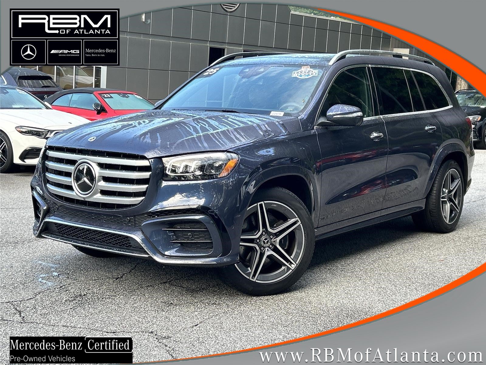 Certified 2025 Mercedes-Benz GLS 450 4MATIC w/ AMG Line Exterior