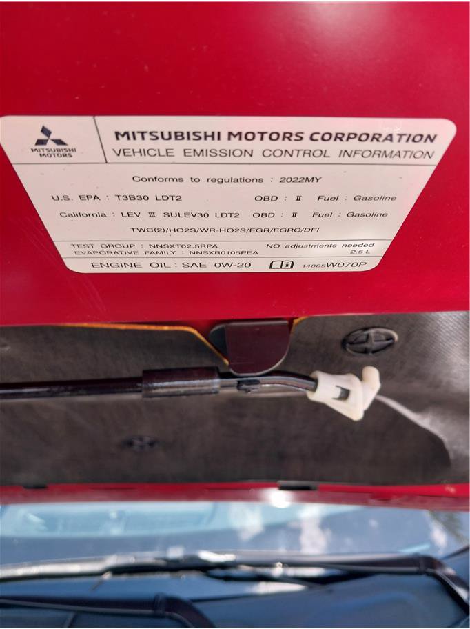 Used 2022 Mitsubishi Outlander SE FWD image 19