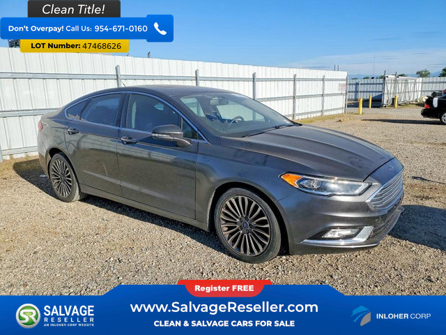 Used 2017 Ford Fusion SE w/ Fusion SE Technology Package FWD image 5