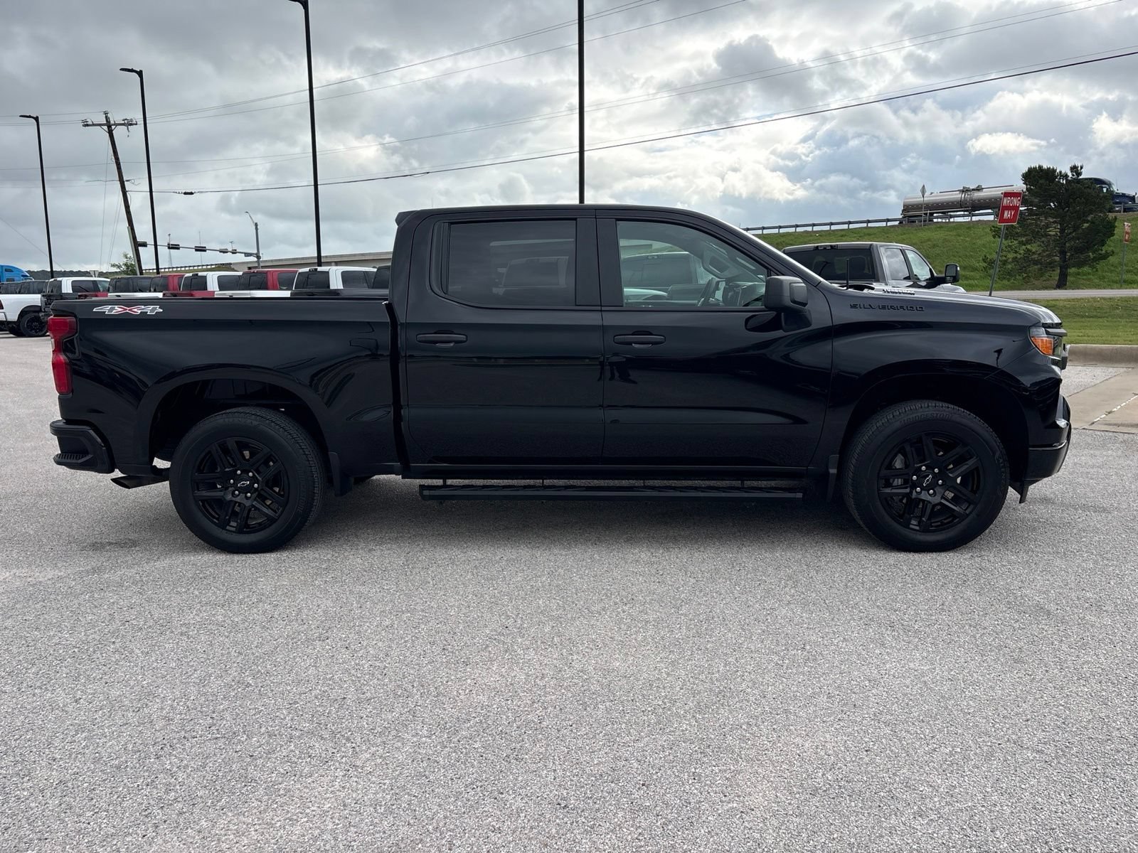 Used 2024 Chevrolet Silverado 1500 Custom w/ LPO, Dark Essentials Package AWD/4WD image 7