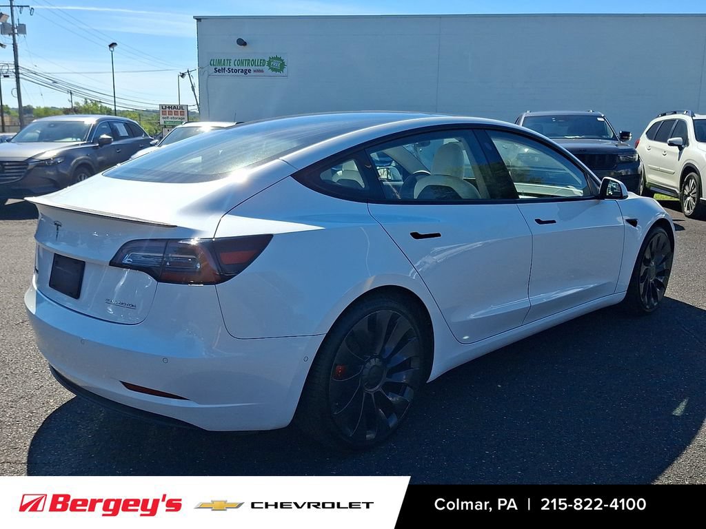 Used 2021 Tesla Model 3 Performance AWD/4WD image 5