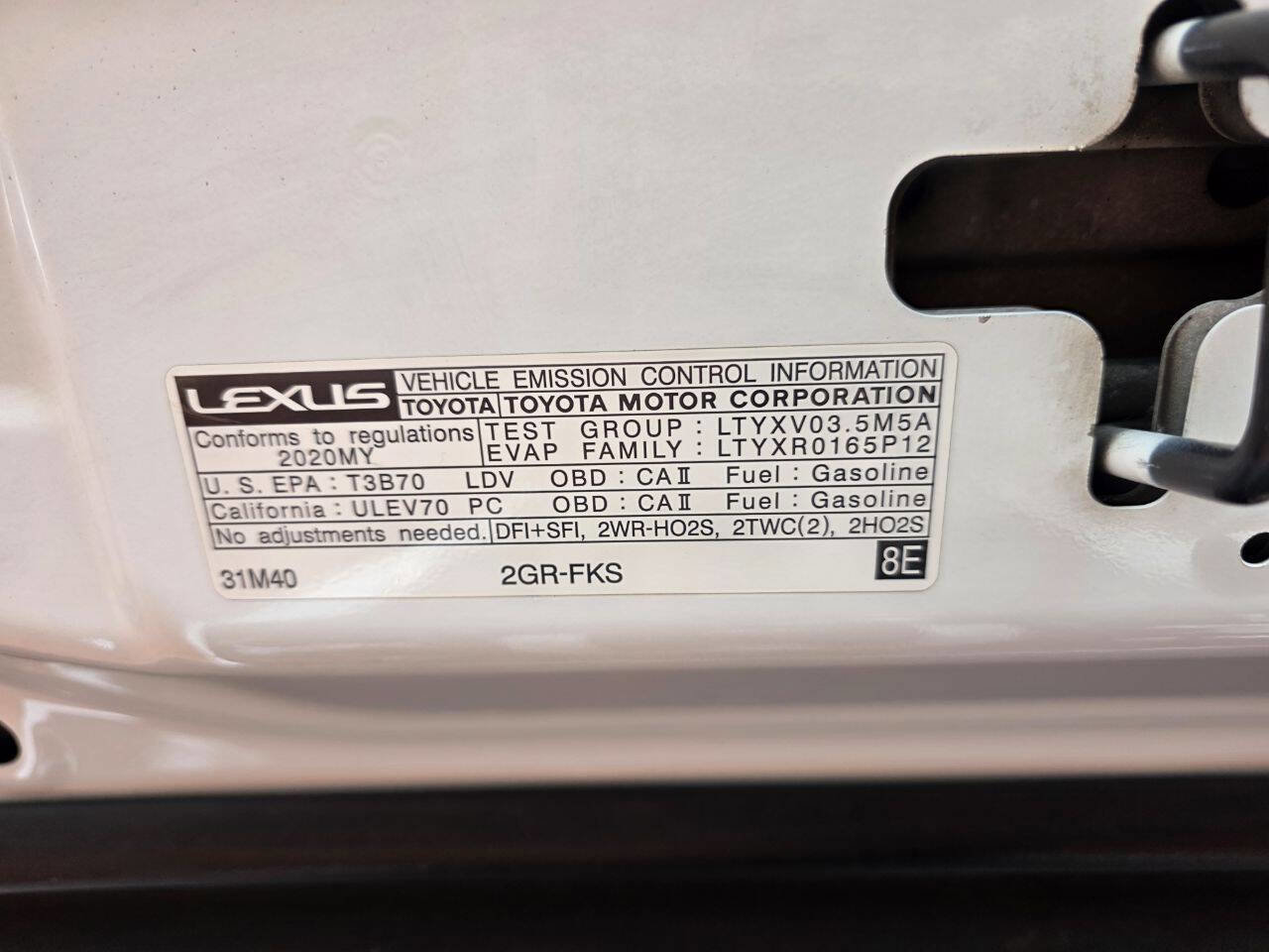 Used 2020 Lexus IS 350 F Sport w/ F Sport Package image 26