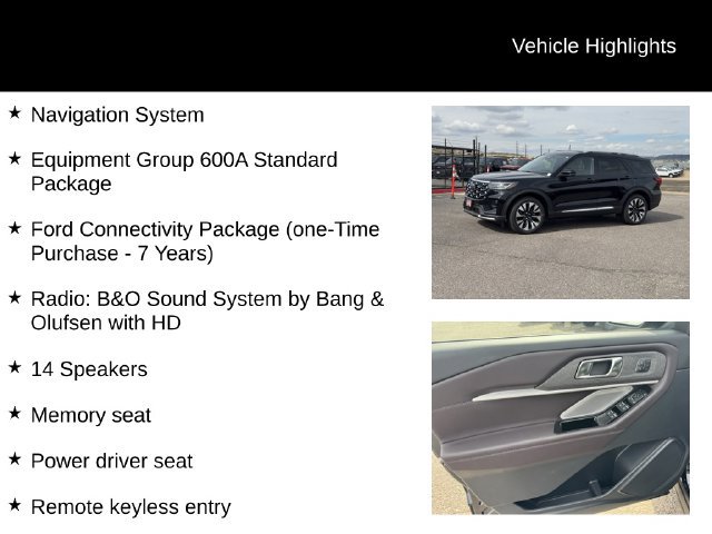 New 2026 Ford Explorer Platinum AWD/4WD image 7