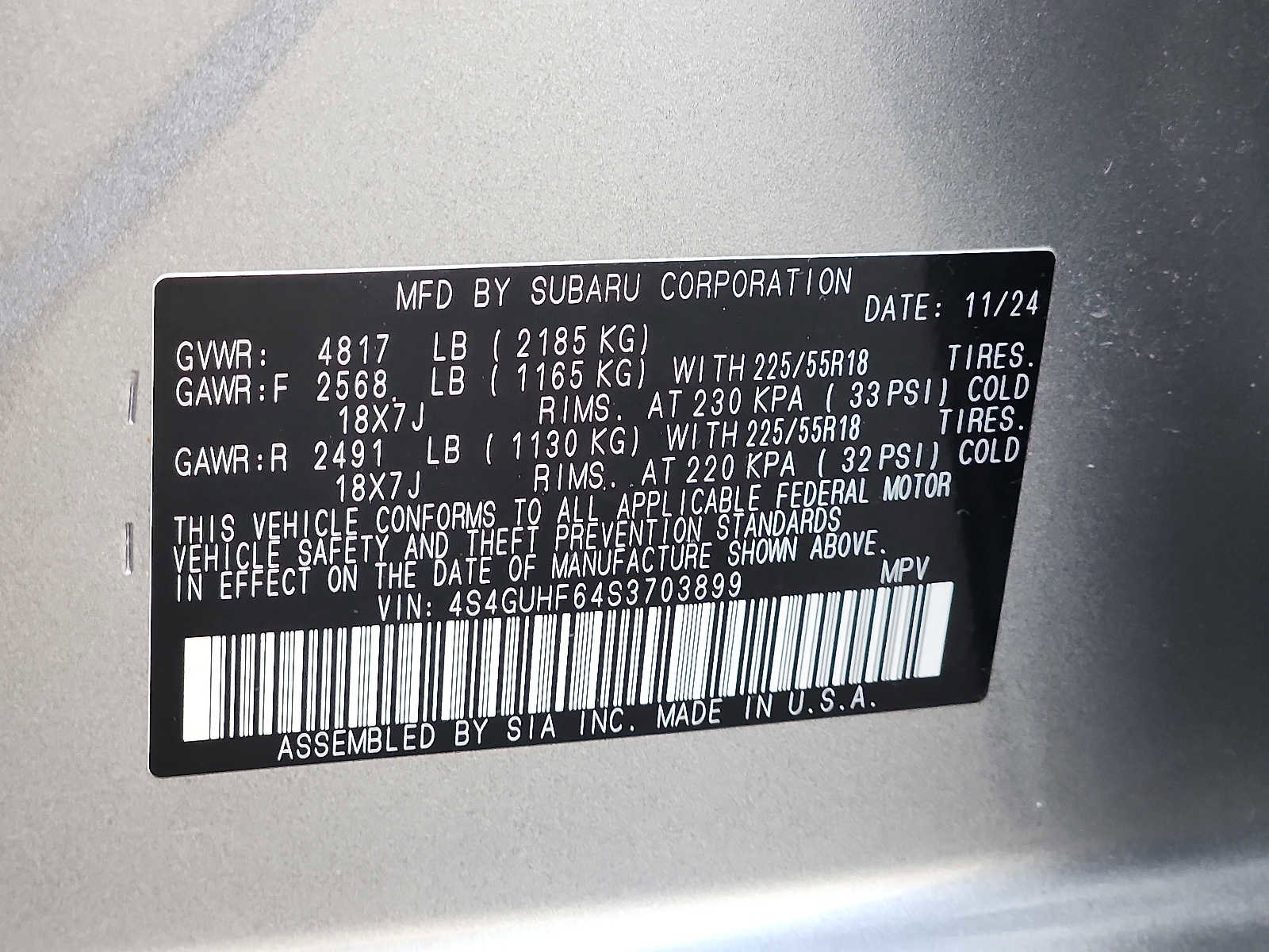 Certified 2025 Subaru Crosstrek 2.5i Sport image 26