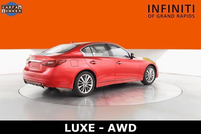 Used 2024 INFINITI Q50 Luxe AWD/4WD image 3