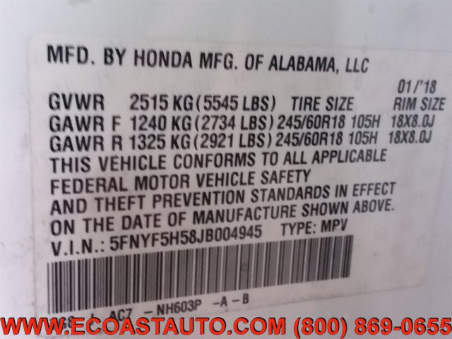 Used 2018 Honda Pilot EX-L image 18