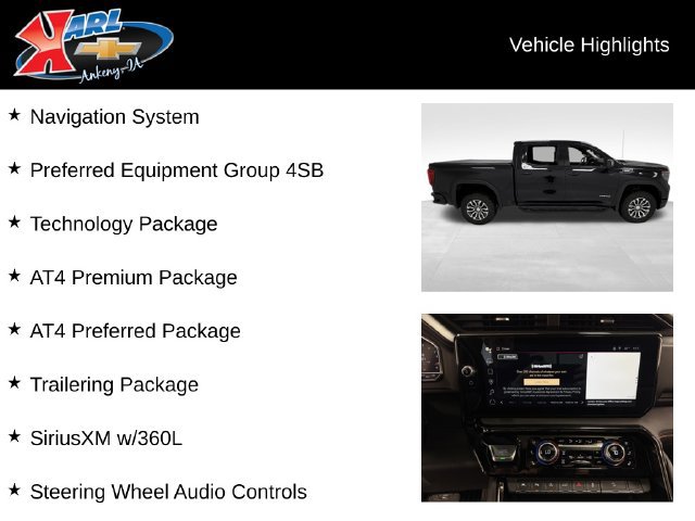 Certified 2024 GMC Sierra 1500 AT4 w/ Technology Package AWD/4WD image 2