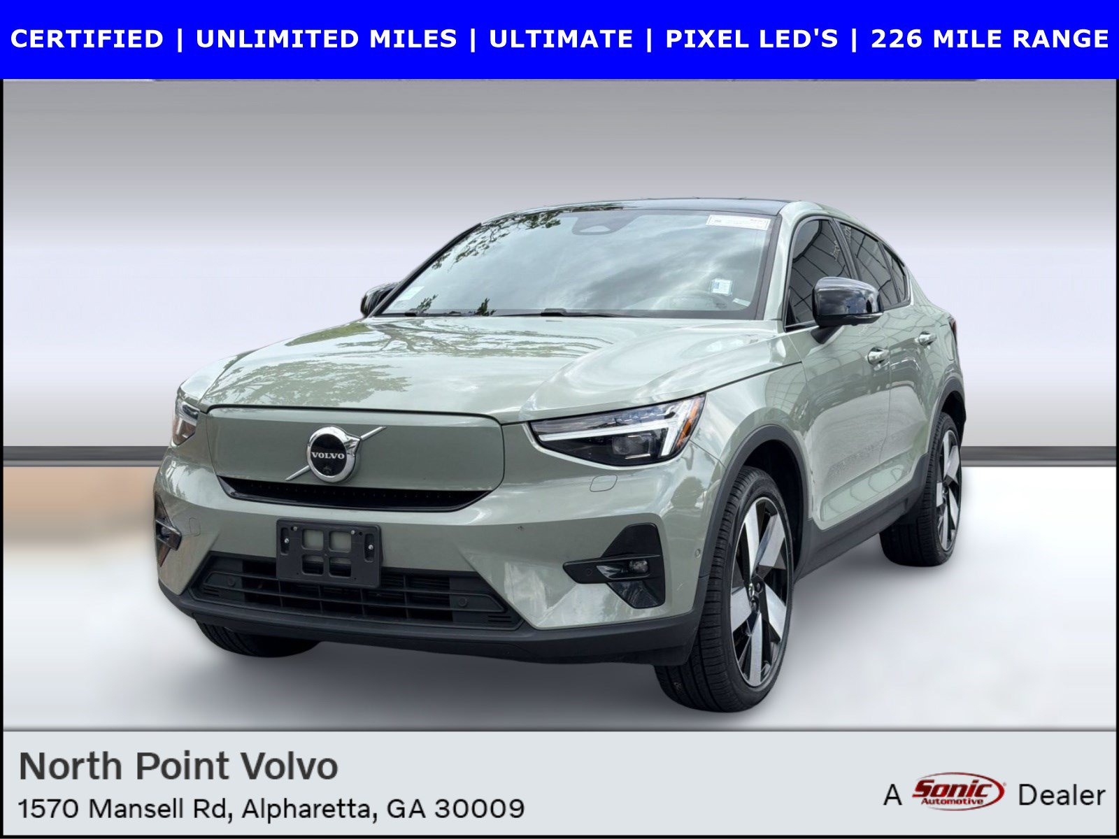 Certified 2023 Volvo C40 P8 Recharge Ultimate AWD/4WD image 1