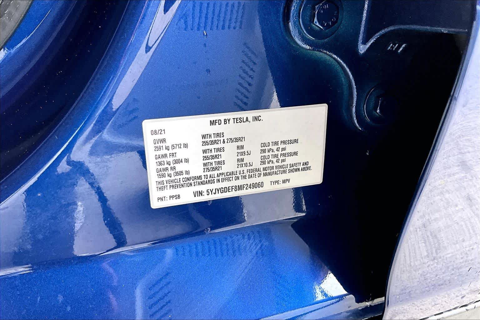 Used 2021 Tesla Model Y Performance AWD/4WD image 28