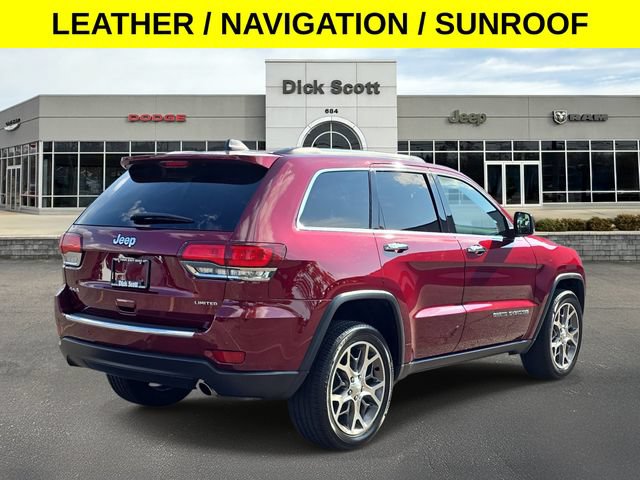 Used 2020 Jeep Grand Cherokee Limited AWD/4WD image 5