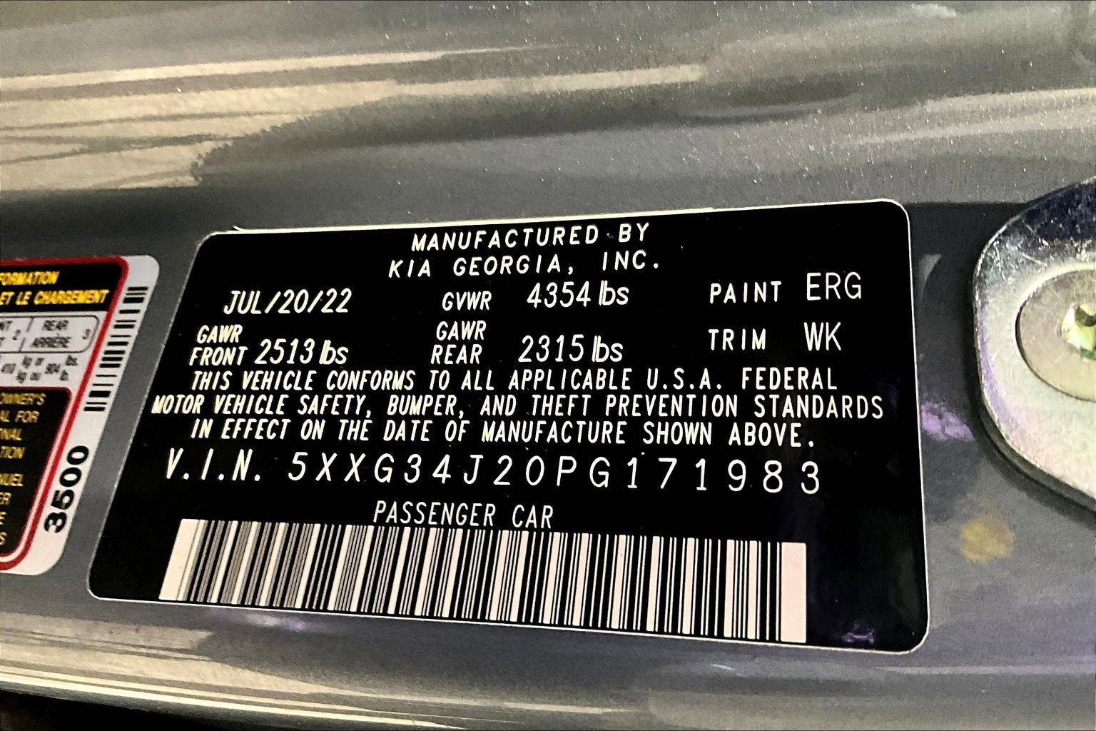 Used 2023 Kia K5 EX FWD image 18