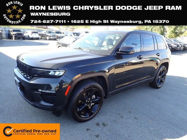 Used 2023 Jeep Grand Cherokee Limited w/ Black Appearance Package