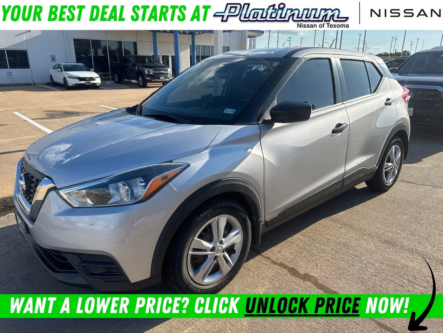 Used 2020 Nissan Kicks S FWD image 1