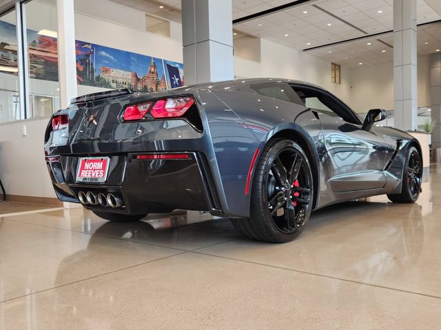 Used 2019 Chevrolet Corvette Stingray Coupe w/ Carbon Flash Badge Package RWD image 2