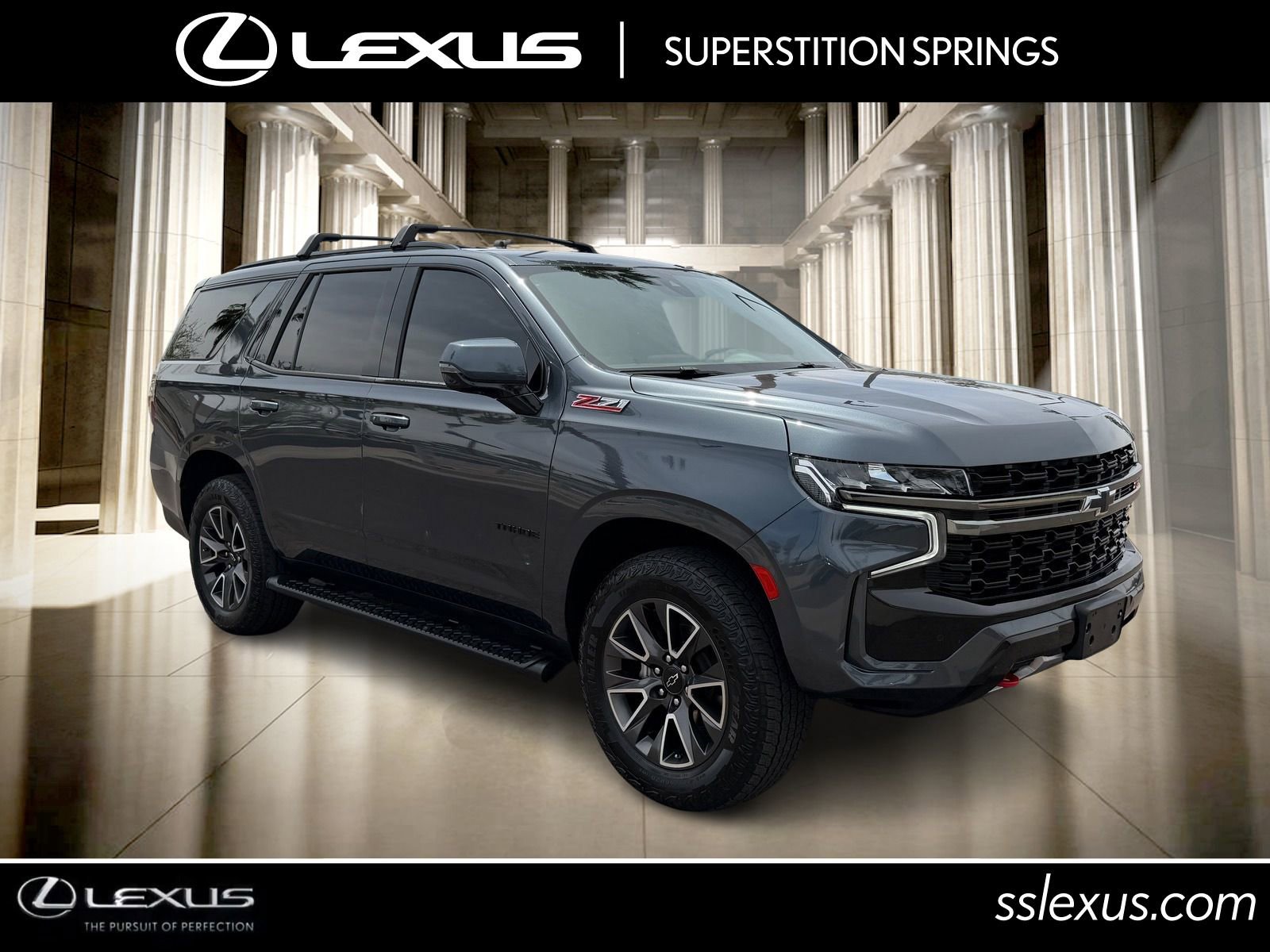 Used 2021 Chevrolet Tahoe Z71 w/ Z71 Off-Road Package image 1