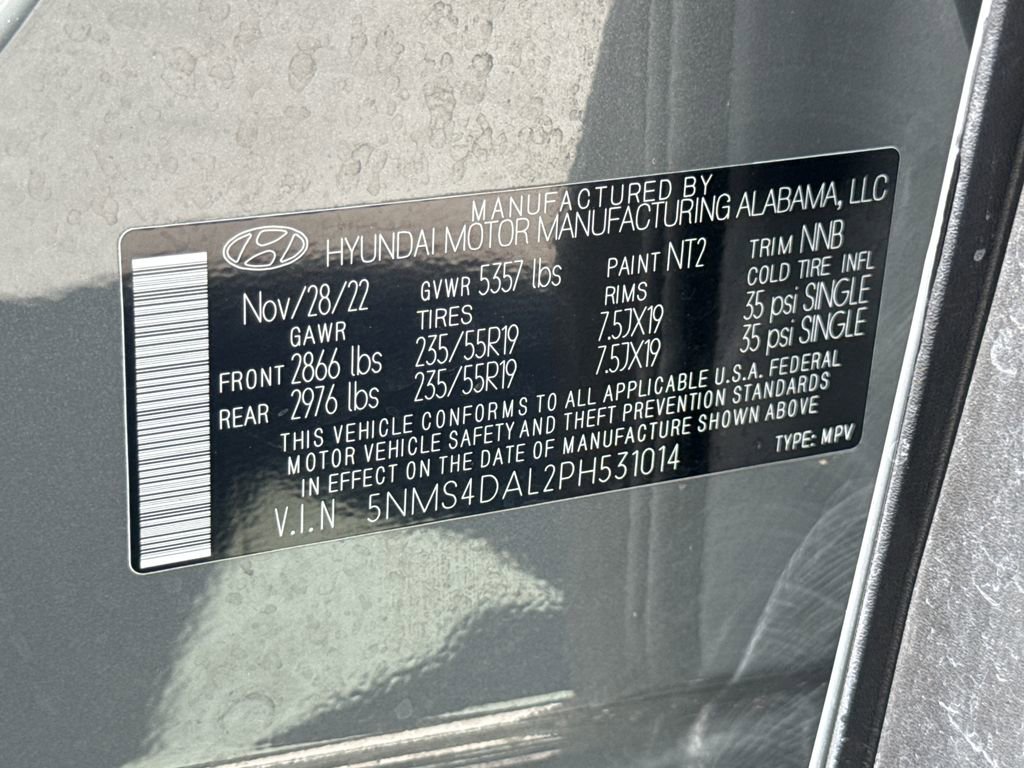 Used 2023 Hyundai Santa Fe Limited image 33