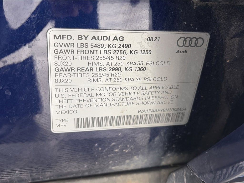 Used 2022 Audi Q5 2.0T Prestige image 9