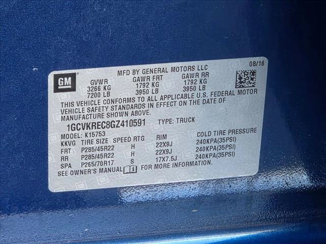 Used 2016 Chevrolet Silverado 1500 LT w/ All Star Edition AWD/4WD image 24