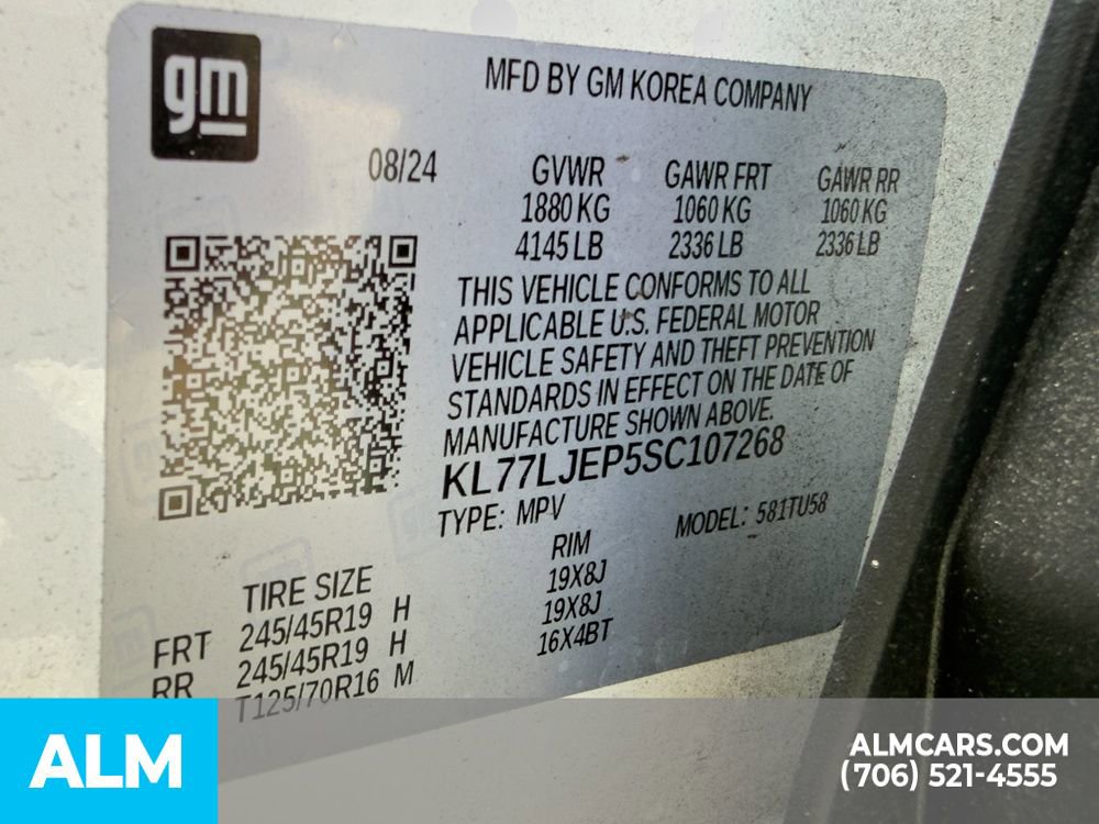 Used 2025 Chevrolet Trax RS w/ Sunroof Package image 27