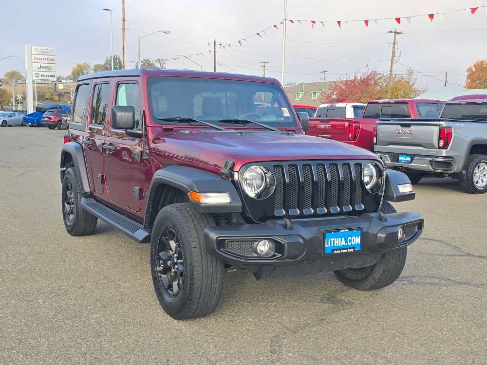 Used 2021 Jeep Wrangler Unlimited Sport AWD/4WD image 4