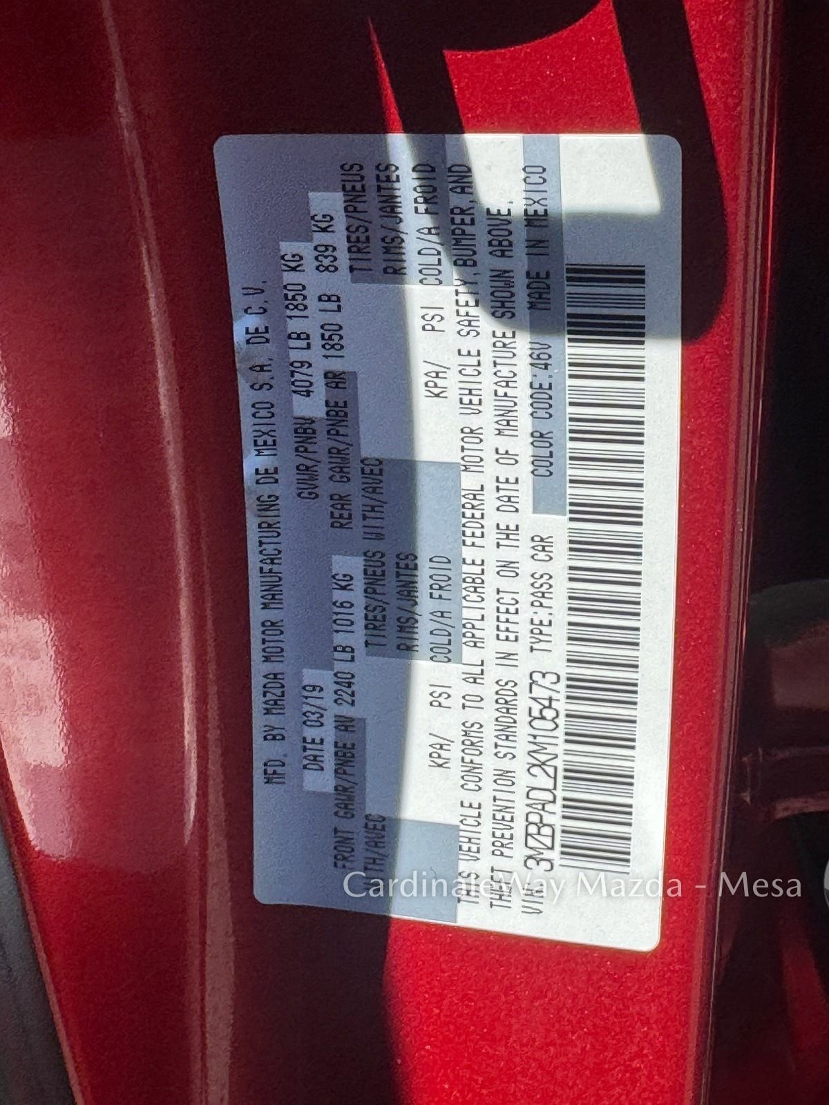 Used 2019 MAZDA MAZDA3 Sedan w/ Preferred Package FWD image 30