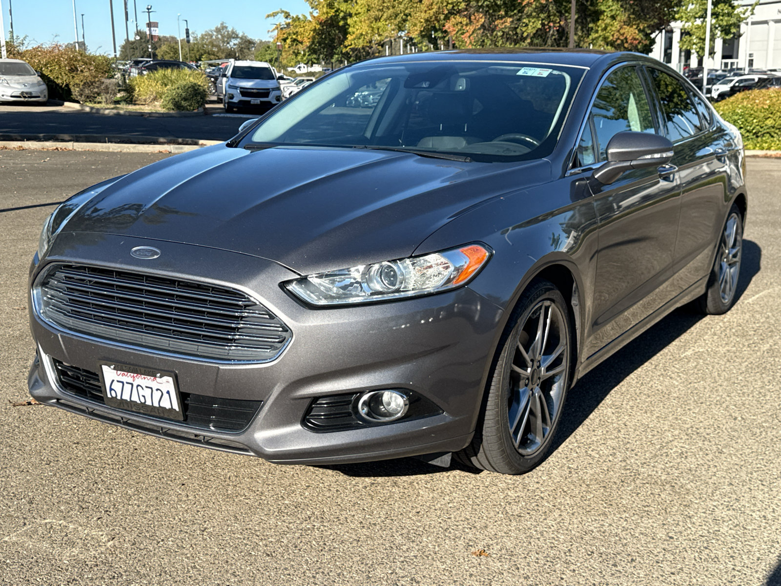 Used 2013 Ford Fusion Titanium w/ Titanium Driver Assist Pkg FWD image 1