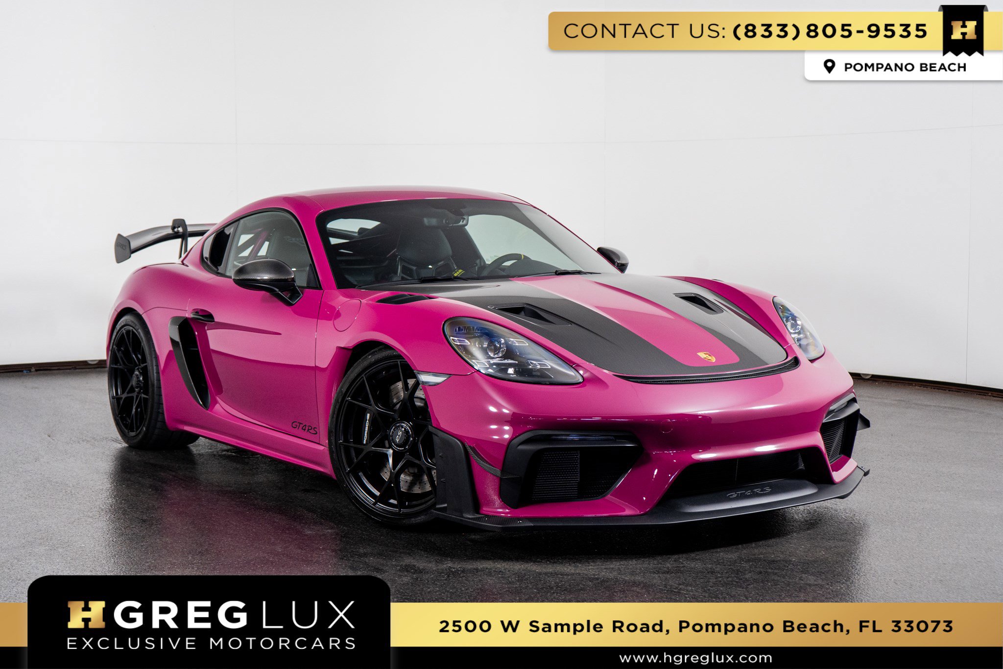 Used 2024 Porsche 718 Cayman GT4 RS w/ Weissach Package
