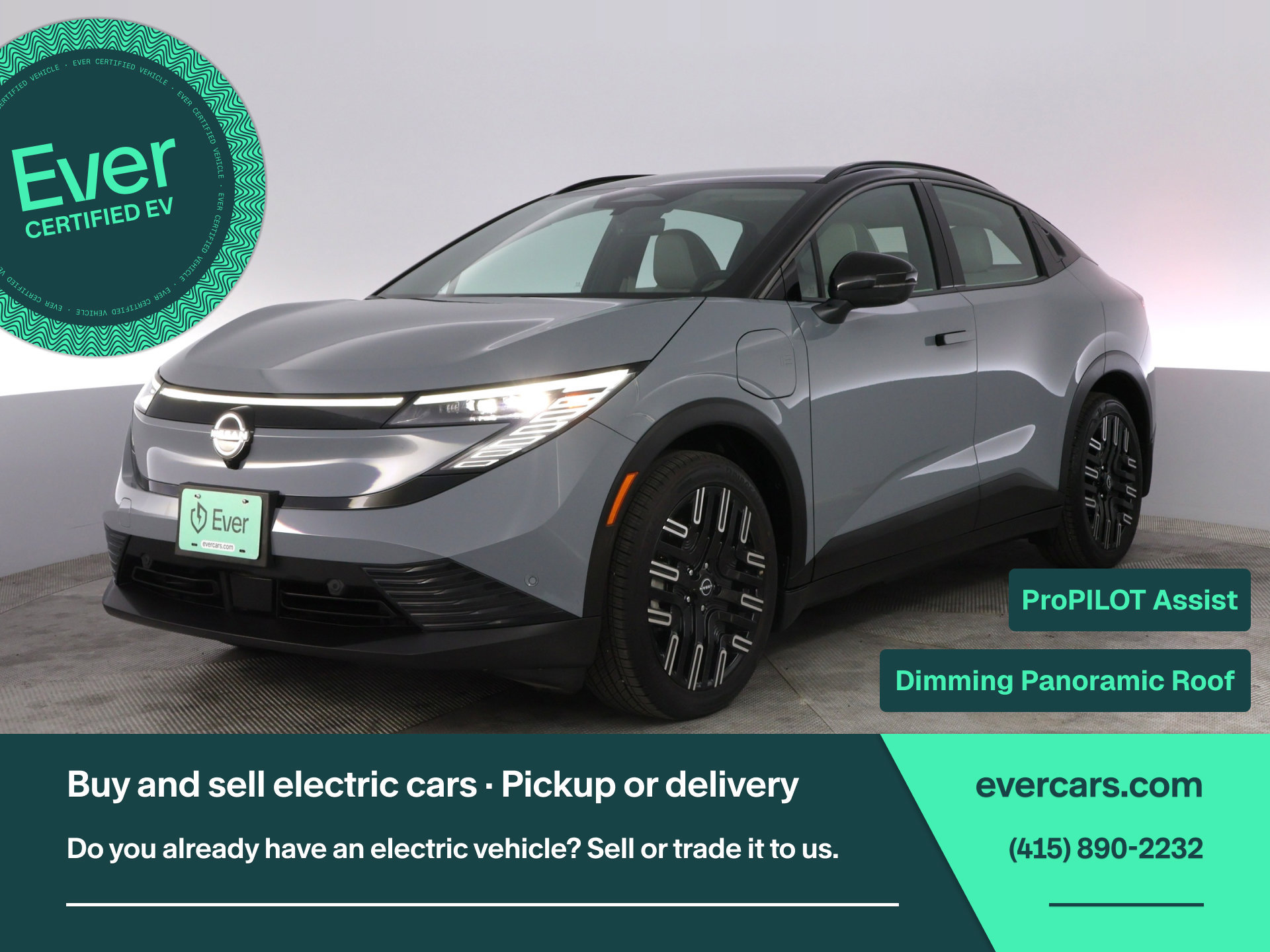 Used 2026 Nissan Leaf Platinum+ w/ Cargo Package (Platinum+) FWD image 1