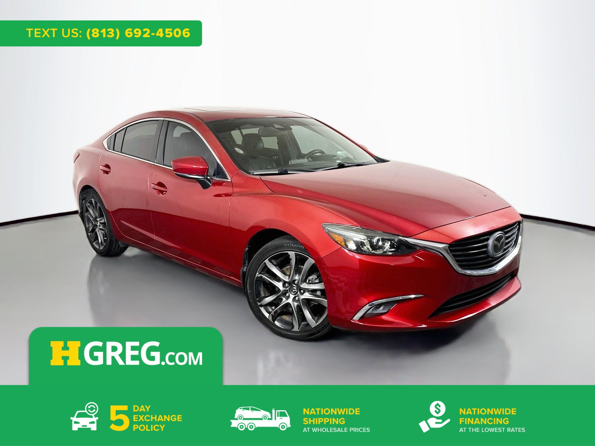 Used 2017 MAZDA MAZDA6 Grand Touring FWD image 1