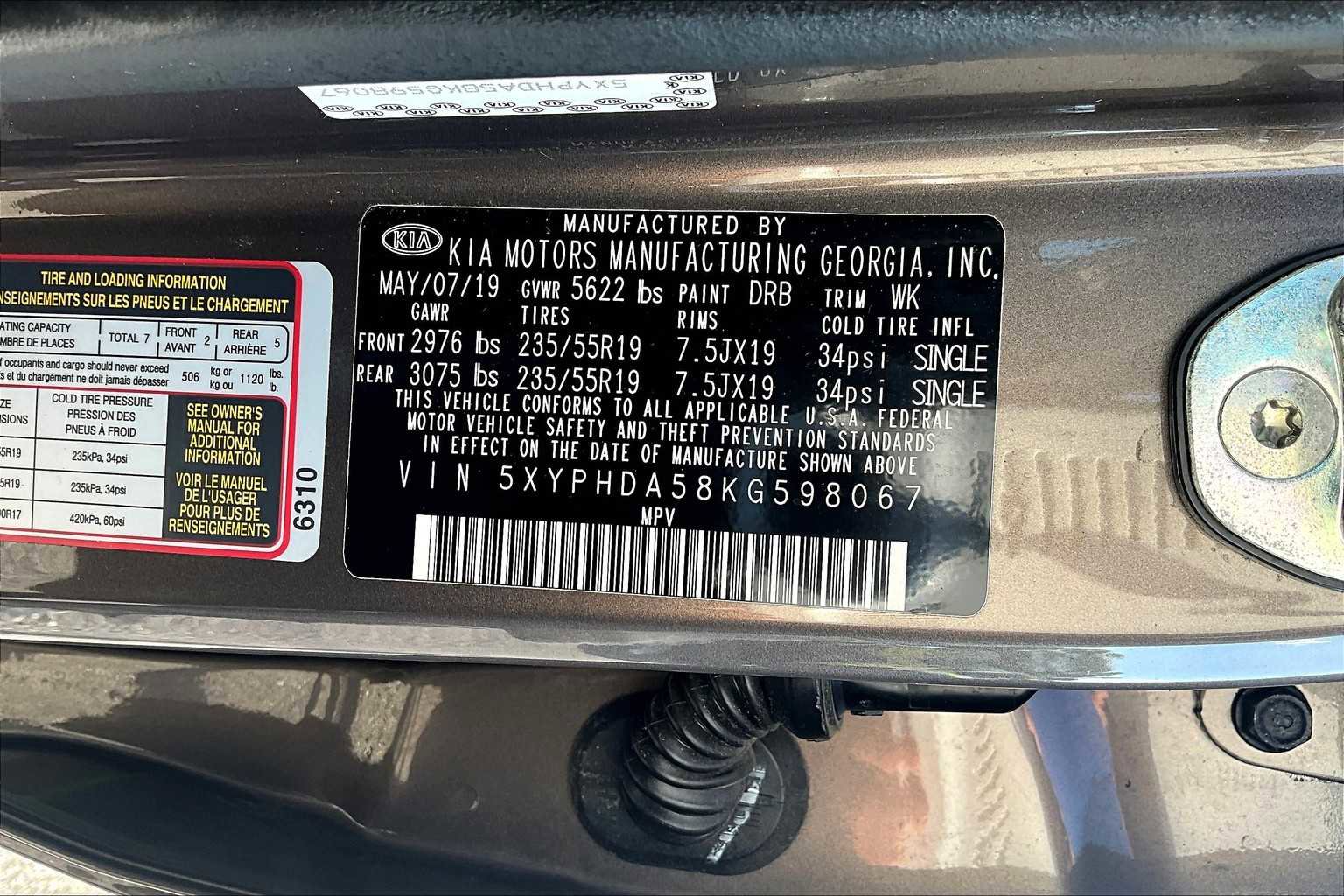 Used 2019 Kia Sorento EX image 36