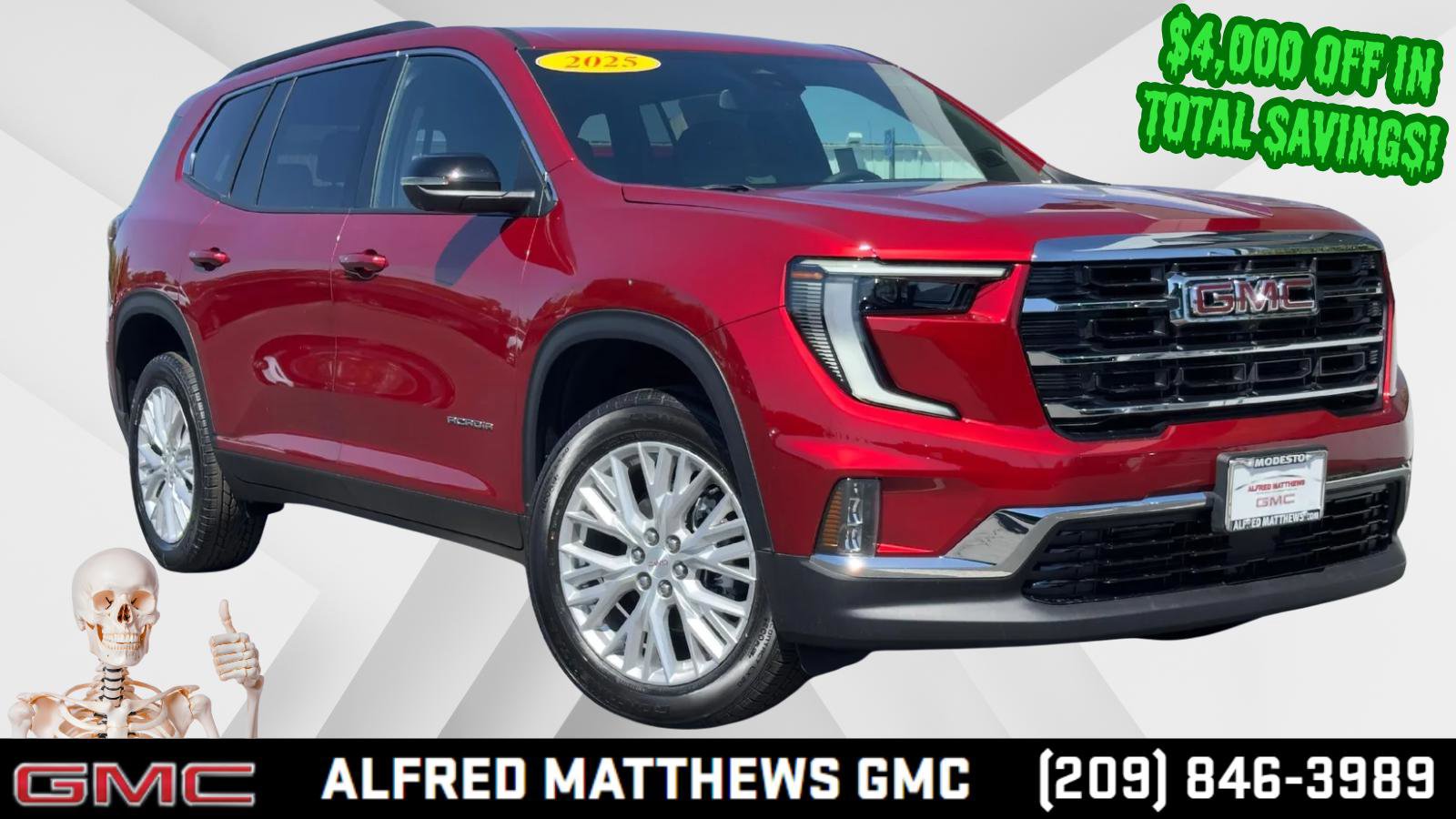New 2025 GMC Acadia Elevation w/ Elevation Premium Package