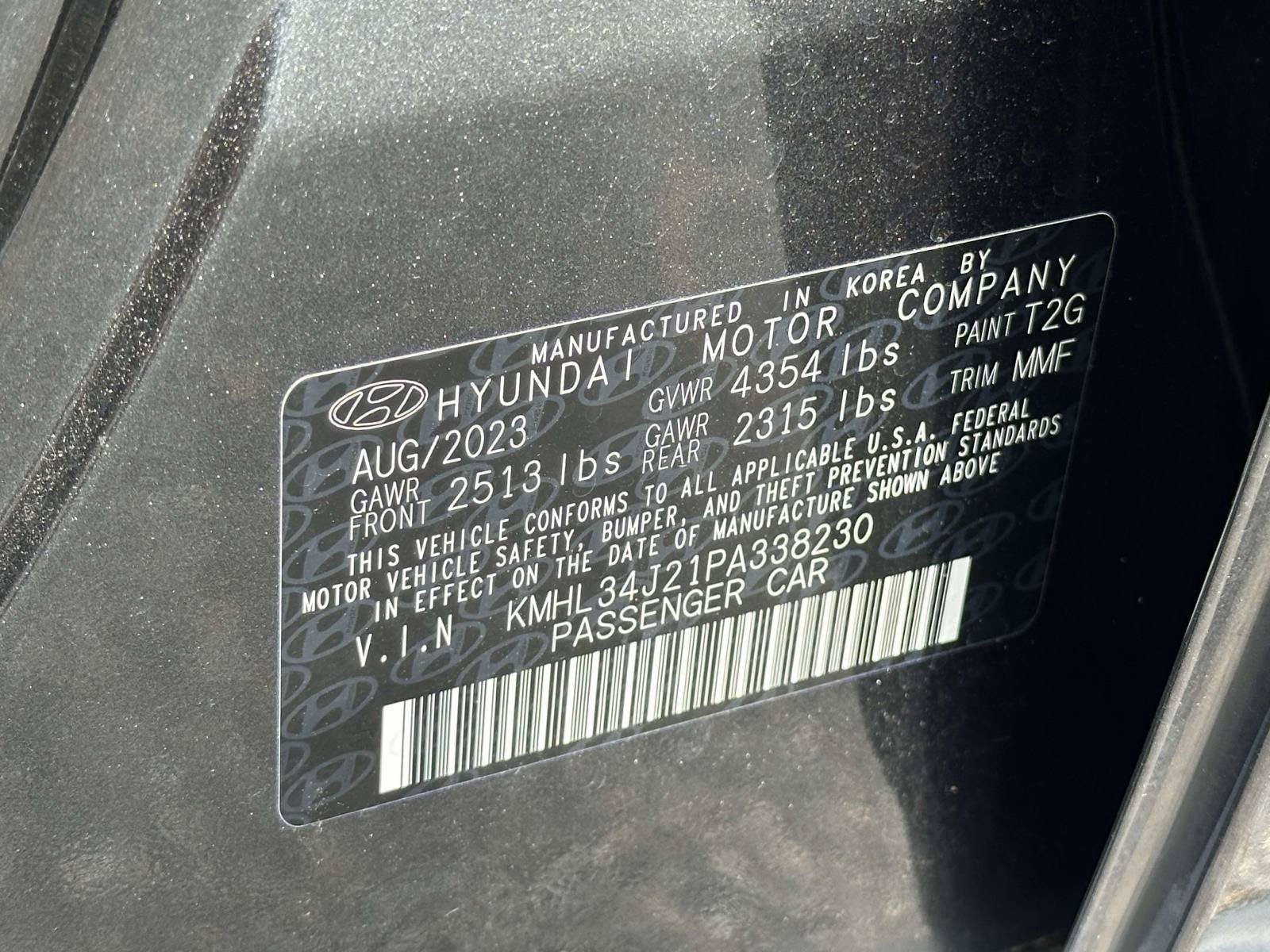 Certified 2023 Hyundai Sonata Limited FWD image 11