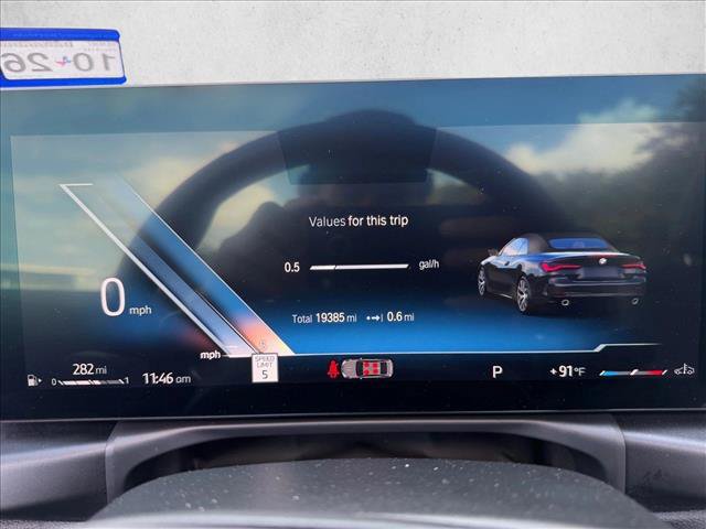 Used 2024 BMW 430i Convertible w/ Convenience Package RWD image 11
