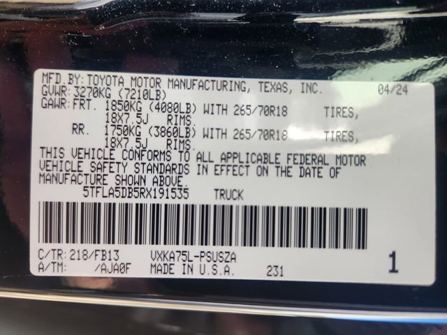 Used 2024 Toyota Tundra SR5 image 26