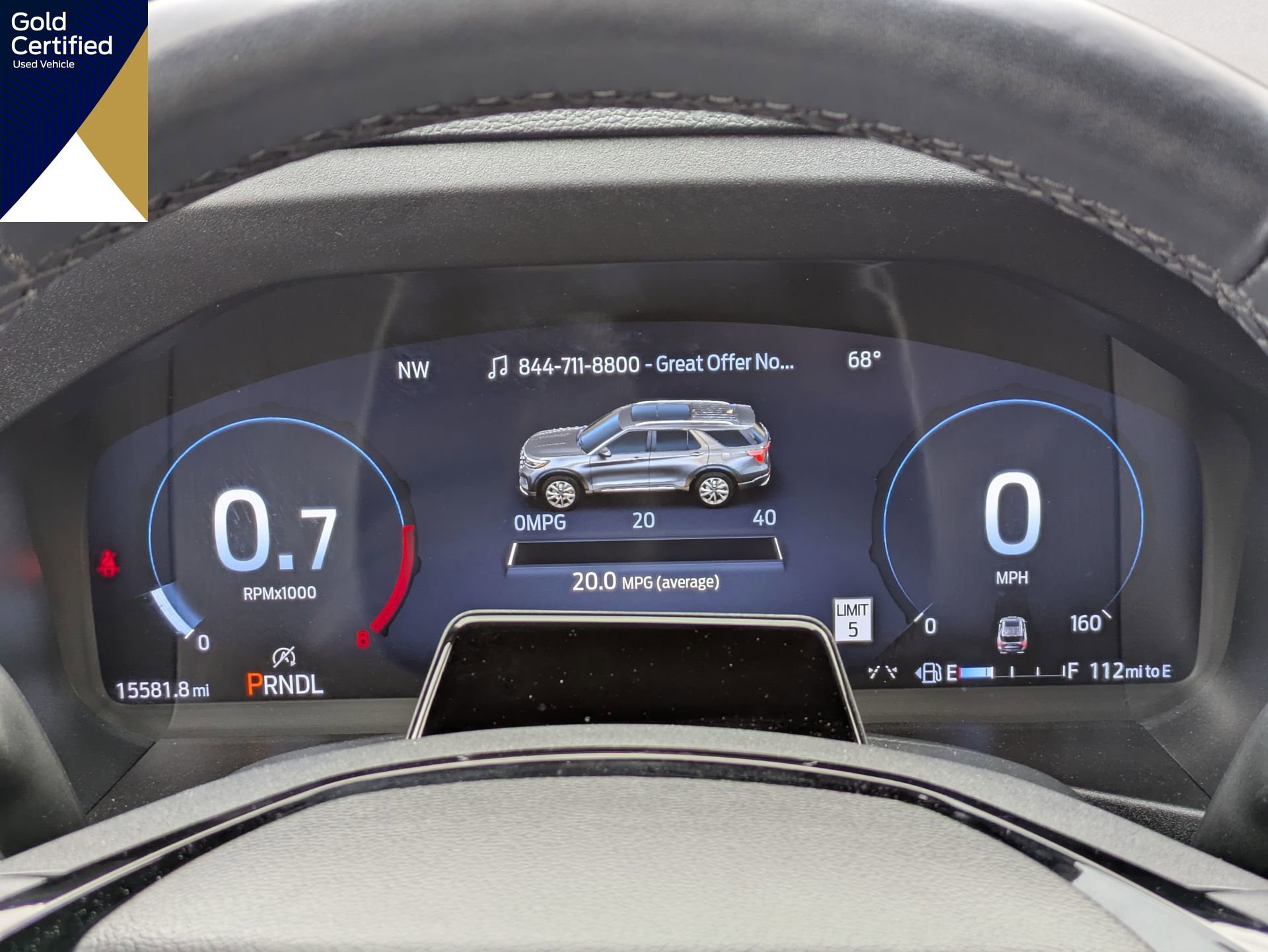 Certified 2025 Ford Explorer Platinum w/ LUX Leather Package image 36